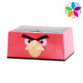 Rectangle Fashion Bird Design Plastic Tissue Box (ZJH046)
